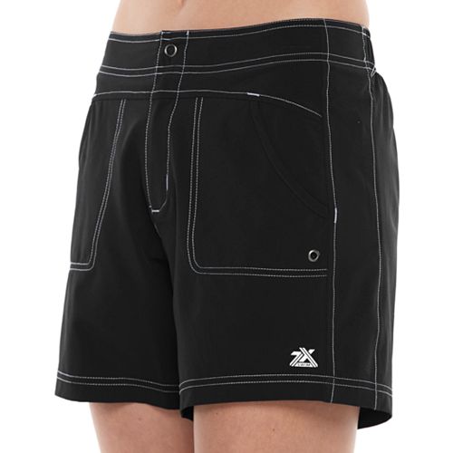 Womens zeroxposur hybrid board swim shorts