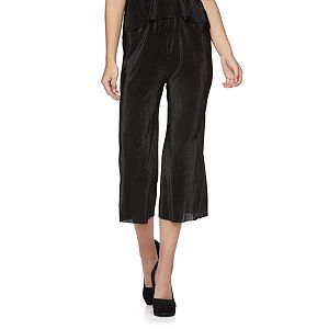 Juniors' Jolie Vie Cropped Wide Leg Pants