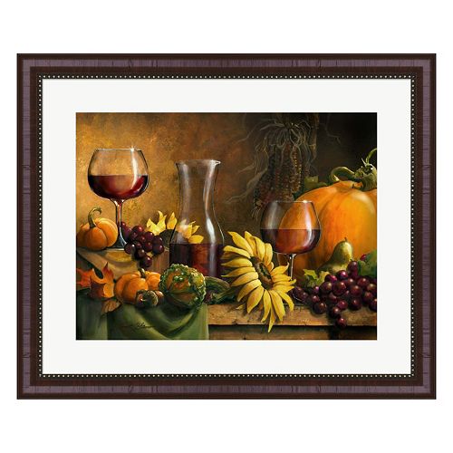 Metaverse Art Autumn Bounty Framed Wall Art