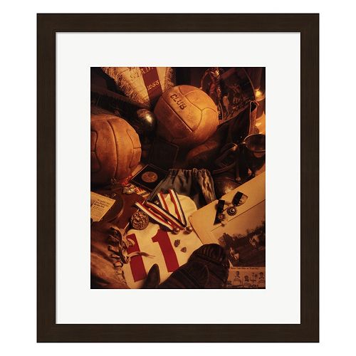 Metaverse Art Soccer Framed Wall Art