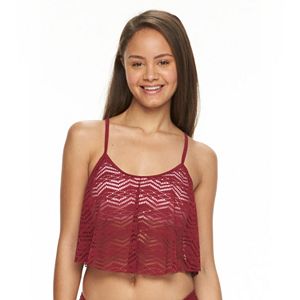 Mix and Match Crochet Flounce Midkini Top