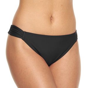 Mix and Match Shirred Hipster Bikini Bottoms