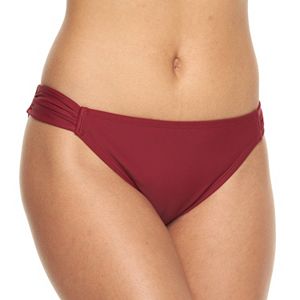 Mix and Match Shirred Hipster Bikini Bottoms