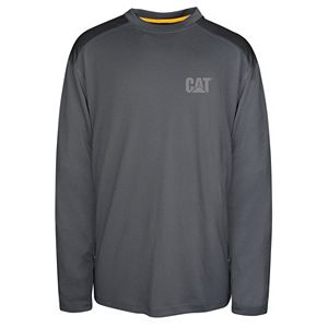 Men's Caterpillar Conquest Logo Performance Tee