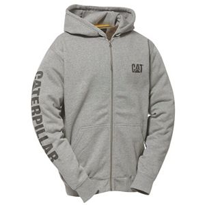 Men's Caterpillar Full-Zip Logo Hooded Sweatshirt