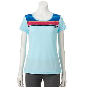 Women's FILA SPORT® Perforated Short Sleeve Tee