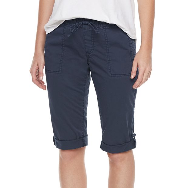 Always Be My Navy Pull-On Skimmer Pant