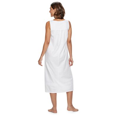 Women's Croft & Barrow® Pajamas: Textured Long Nightgown