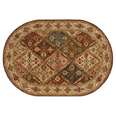 Safavieh Heritage Hallstatt Framed Floral Wool Rug