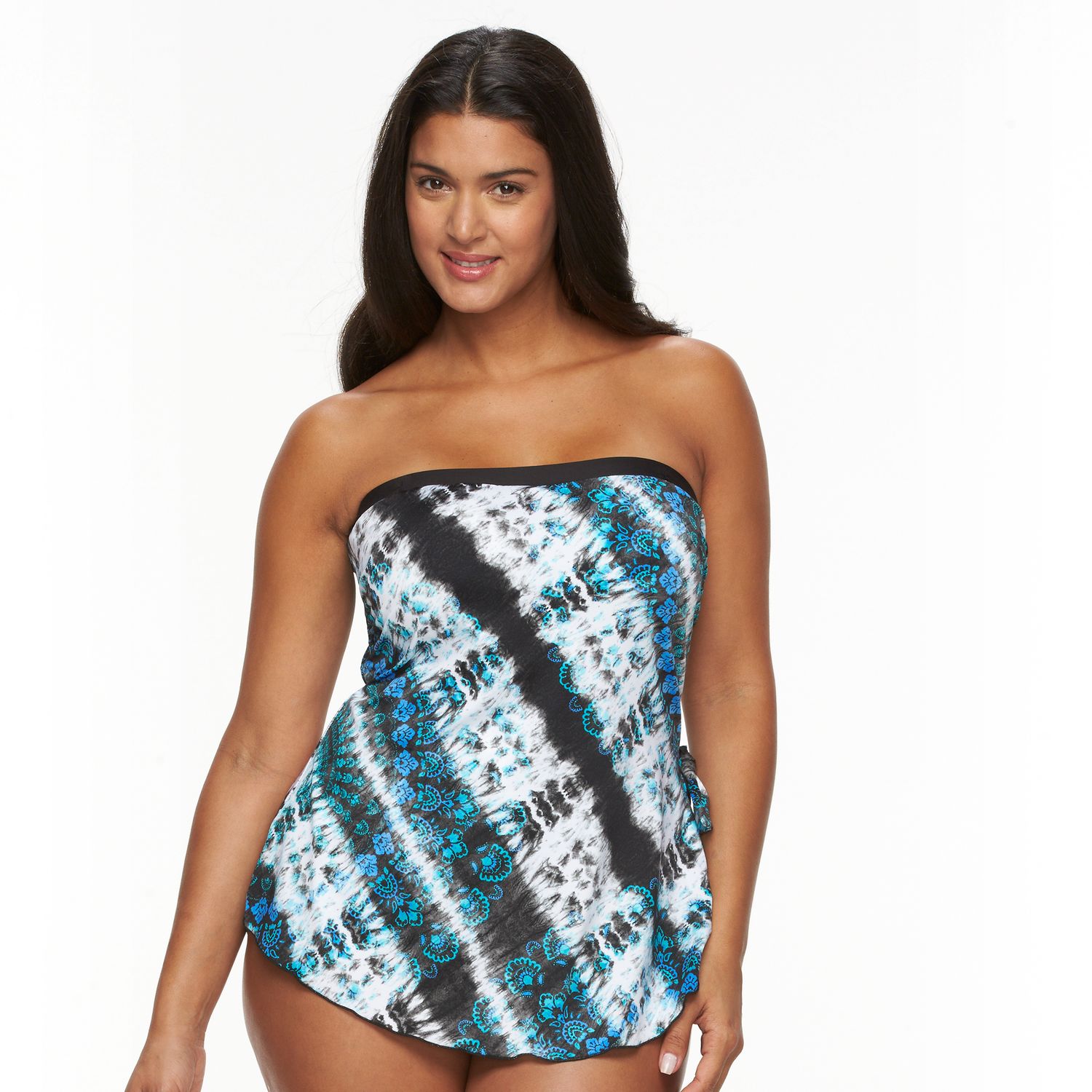 apt 9 plus size swimwear