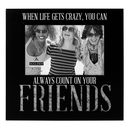 Malden “Friends” 4″ x 6″ Galvanized Frame
