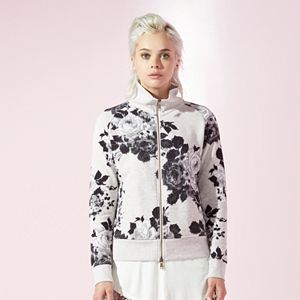 Women's JUICY Floral French Terry Jacket