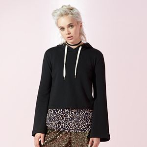 Women's JUICY Crop French Terry Hoodie