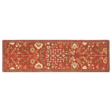 Safavieh Heritage Manarola Framed Floral Wool Rug
