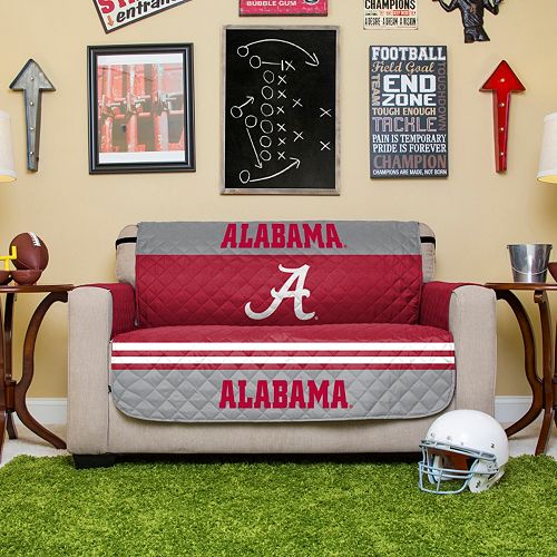 Alabama Crimson Tide Quilted Loveseat Cover