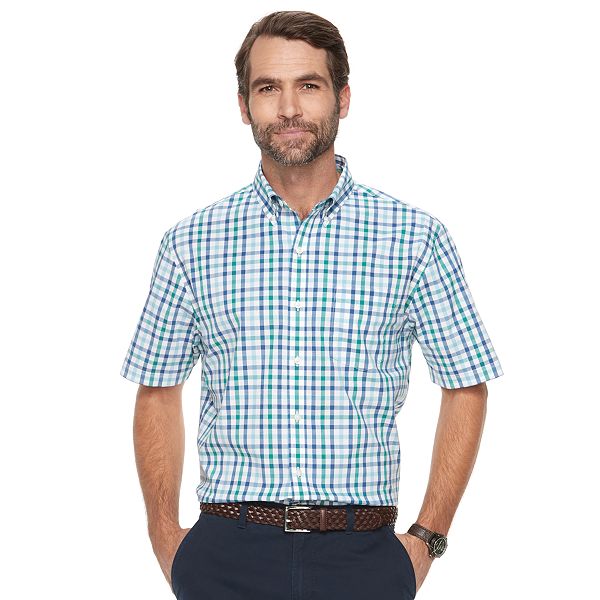 Men's Croft & Barrow® True Comfort Classic Fit Stretch Patterned Button