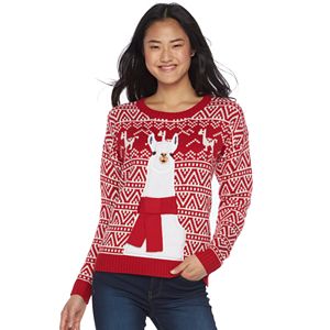 Juniors' It's Our Time Christmas Sweater