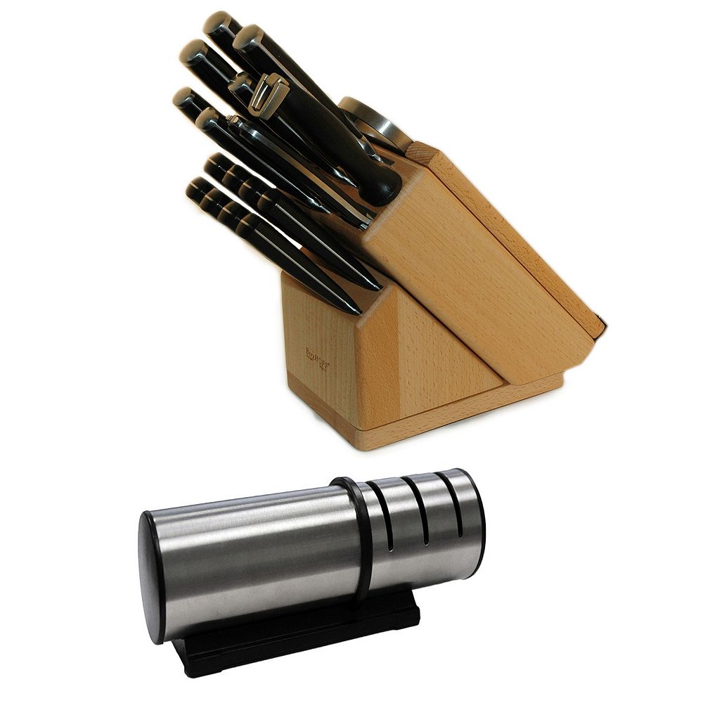 BergHOFF Forged 21Pc Stainless Steel Smart Knife Block with Sharpener, Multicolor main image 0