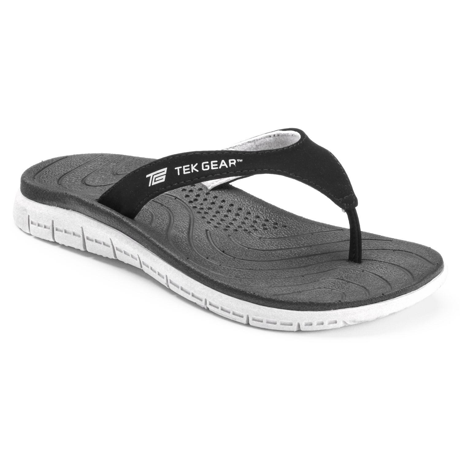 kohl's tek gear flip flops