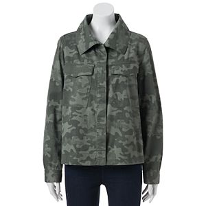 Juniors' Unionbay Kyra Austin Camo Jacket