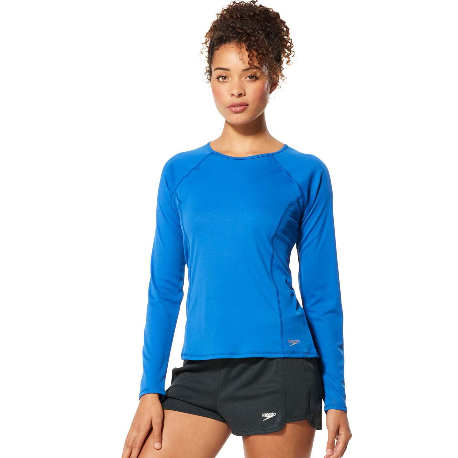 speedo women's rash guard