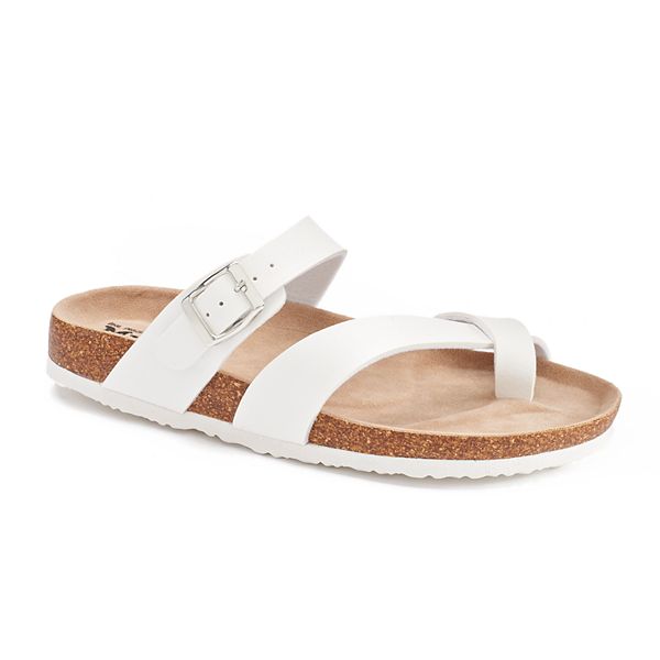 Mudd women's toe loop sandals online