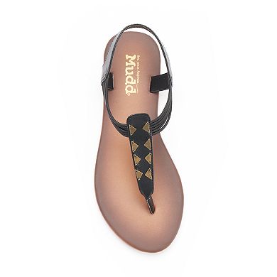 Mudd® Women's Triangle Strap Thong Sandals