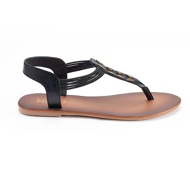Mudd® Women's Triangle Strap Thong Sandals