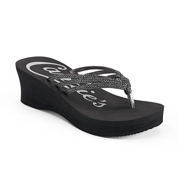 Candies wedge flip flops on sale