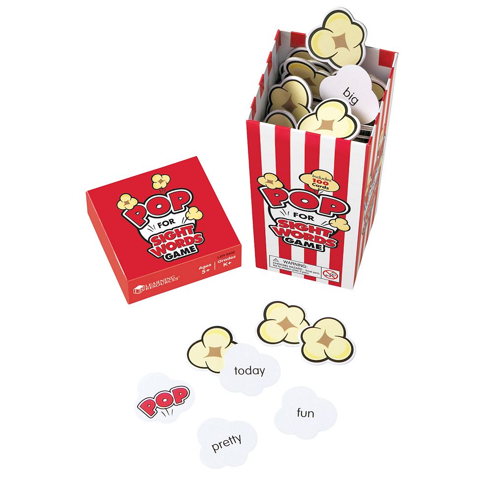 Learning Resources Pop for Sight Words Game