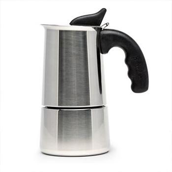 Utilizing the traditional stovetop brewing method, this espresso maker promises an indulgent and flavorful espresso experience every single time, complete with a luscious crema delicately gracing the surface. Its compact size allows for easy storage when not in use, while the sleek silver finish adds a touch of elegance to any kitchen aesthetic.