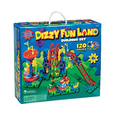 Learning Resources Gears! Gears! Gears! Dizzy Fun Land Motorized Building Set