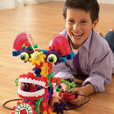 Learning Resources Gears! Gears! Gears! Wacky Wigglers Motorized Building Set