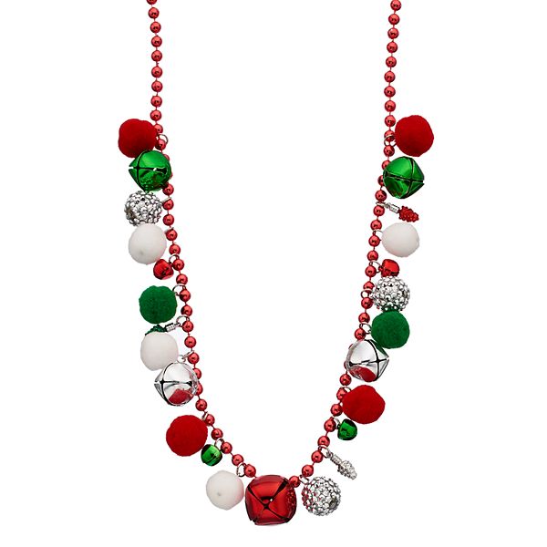 Christmas hot sale bell necklace