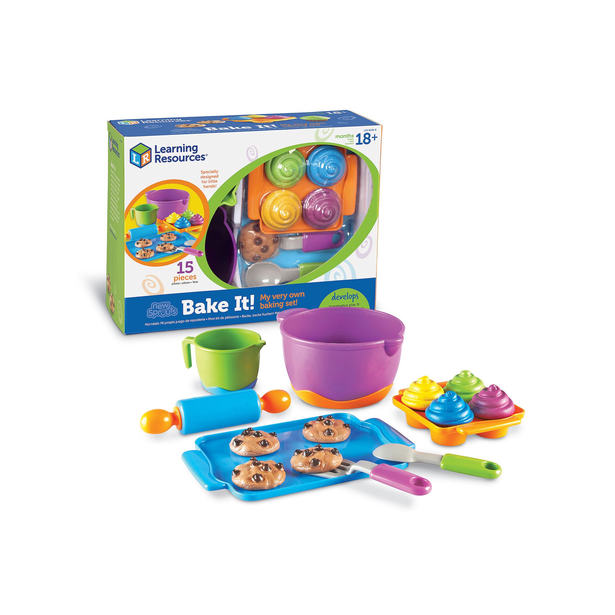 Learning Resources New Sprouts Bake It! Set, Multicolor