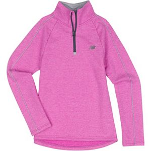 Girls 4-6x New Balance Performance Mockneck 1/4-Zip Pullover