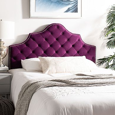 Safavieh Arebelle Tufted Velvet Headboard