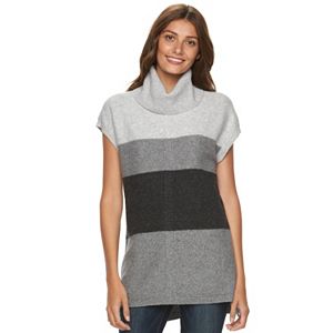 Women's Croft & Barrow® High-Low Cowlneck Sweater