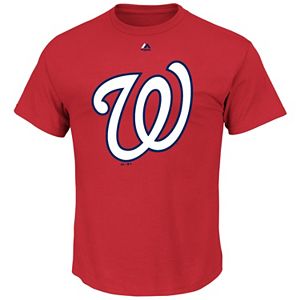 Men's Majestic Washington Nationals Official Logo Tee