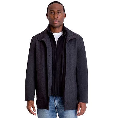Men's London Fog Wool-Blend Car Coat
