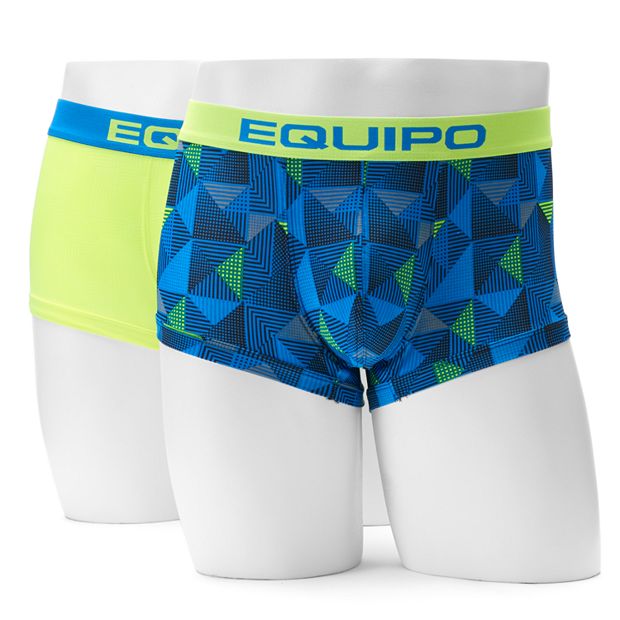 Papi Snake Print and Solid Brazilian Cut Trunks (2 Pack) (Men)