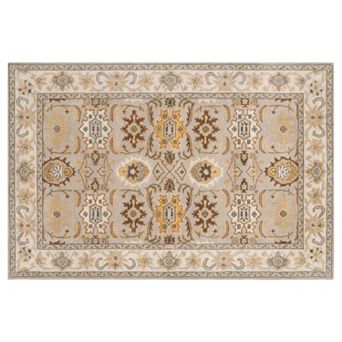 Safavieh Heritage Bergen Framed Floral Wool Rug