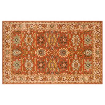 Safavieh Heritage Bergen Framed Floral Wool Rug
