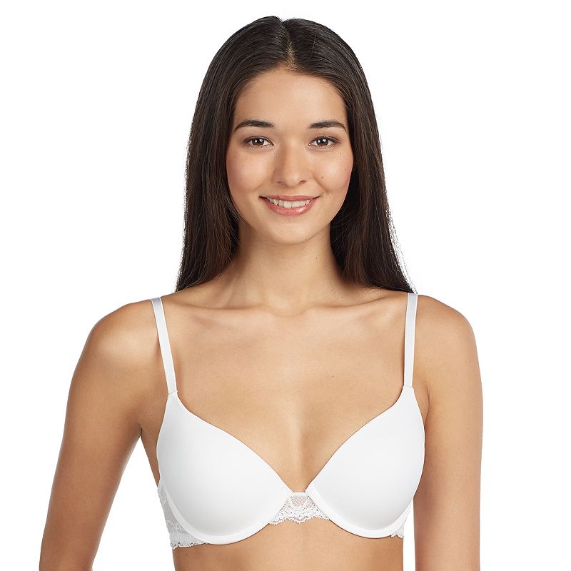 Juniors' SO® Soft Lift Convertible T-Shirt Bra ZG61B200Z, Girl's, Size: 38 C, Studio White