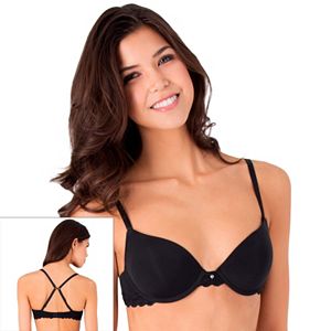 Juniors' SO® Bra: Lace Trim Micro Lightly Lined T-Shirt Bra