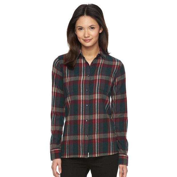 Women's Forest Flannel Shirt