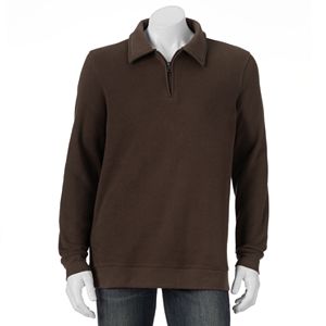 Men's Croft & Barrow 1/4-Zip Fleece Polo