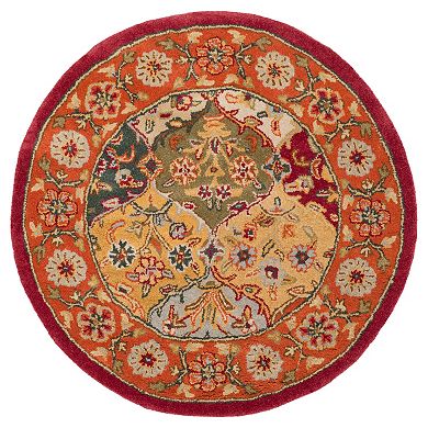 Safavieh Heritage Reine Framed Floral Wool Rug