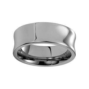 Simply Vera Vera Wang Tungsten Carbide Concave Wedding Band