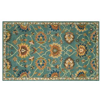 Safavieh Heritage Krakow Framed Floral Wool Rug